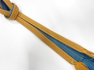 正絹　藤林徳扇　手組帯締め